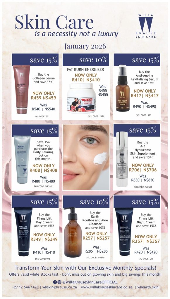 Special Promotions Jan 2026 | Skin Care